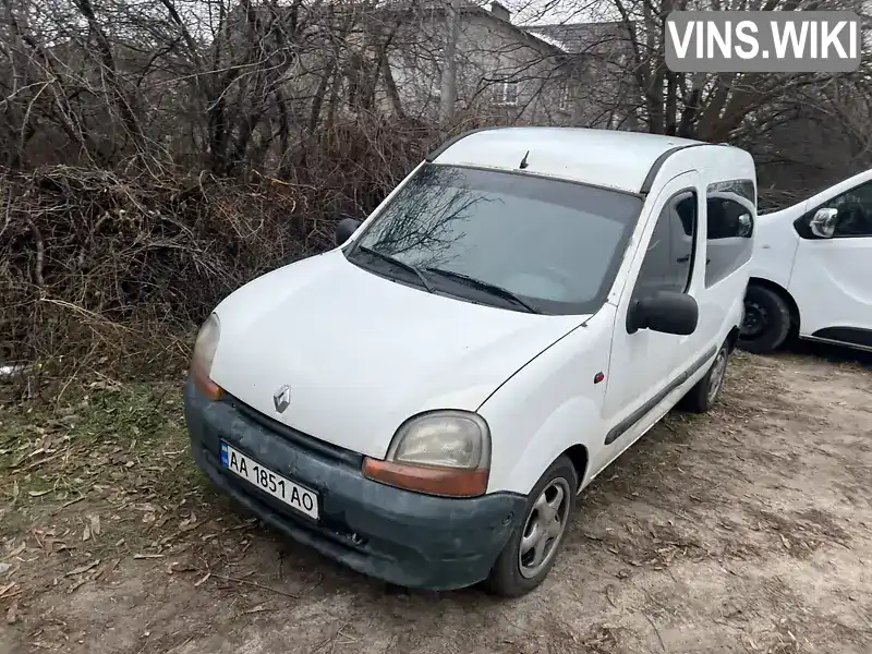 Мінівен Renault Kangoo 2001 1.87 л. Ручна / Механіка обл. Київська, Буча - Фото 1/12