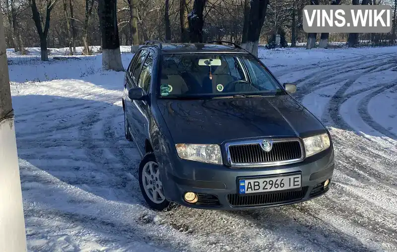 Універсал Skoda Fabia 2005 1.39 л. Ручна / Механіка обл. Вінницька, Крижопіль - Фото 1/14