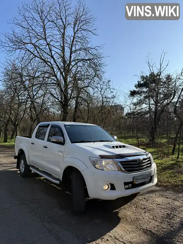 Пікап Toyota Hilux 2013 2.49 л. Ручна / Механіка обл. Одеська, Одеса - Фото 1/20