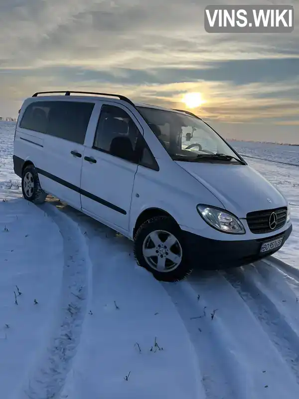 Мінівен Mercedes-Benz Vito 2005 2.15 л. Ручна / Механіка обл. Тернопільська, Тернопіль - Фото 1/21