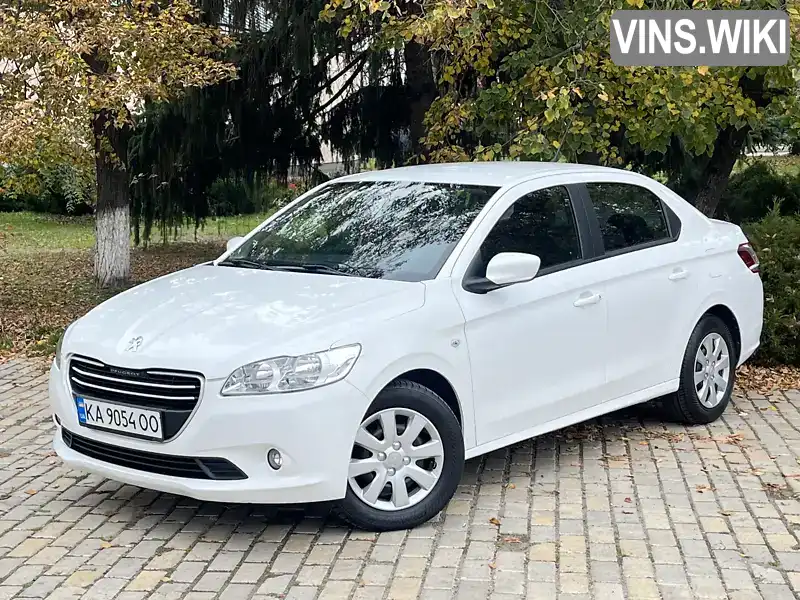 Седан Peugeot 301 2016 1.2 л. Автомат обл. Київська, Київ - Фото 1/21