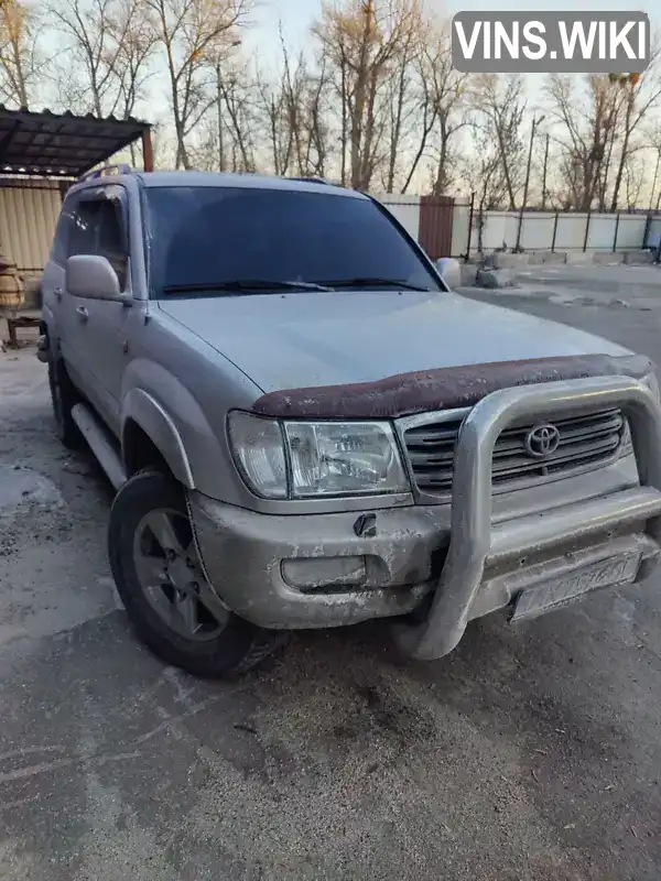 Позашляховик / Кросовер Toyota Land Cruiser 2002 4.66 л. Автомат обл. Львівська, Львів - Фото 1/12