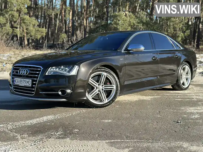 Седан Audi S8 2013 3.99 л. Типтронік обл. Київська, Київ - Фото 1/21