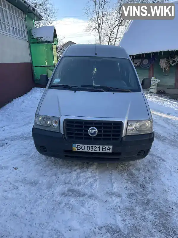 Мінівен Fiat Scudo 2004 1.87 л. Ручна / Механіка обл. Тернопільська, Тернопіль - Фото 1/6