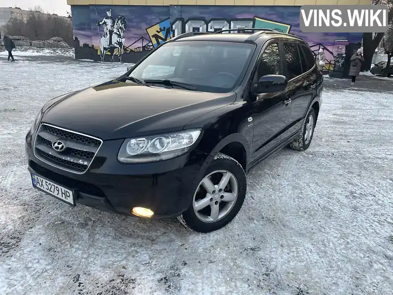 Позашляховик / Кросовер Hyundai Santa FE 2006 2.19 л. Автомат обл. Харківська, Харків - Фото 1/12