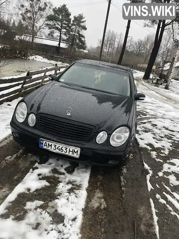 Седан Mercedes-Benz E-Class 2003 2.15 л. Автомат обл. Рівненська, Рокитне - Фото 1/10