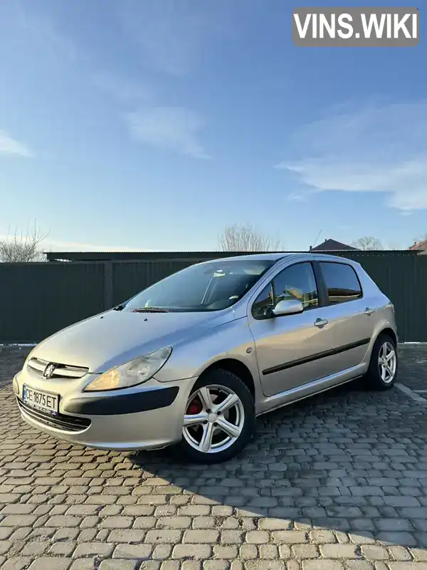 Хэтчбек Peugeot 307 2001 1.6 л. Автомат обл. Черновицкая, Кицмань - Фото 1/21