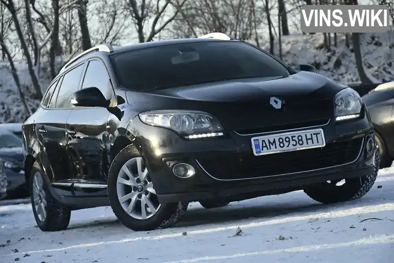 Універсал Renault Megane 2013 1.5 л. Ручна / Механіка обл. Житомирська, Бердичів - Фото 1/21