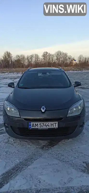 Універсал Renault Megane 2010 1.46 л. Ручна / Механіка обл. Житомирська, Звягель - Фото 1/12