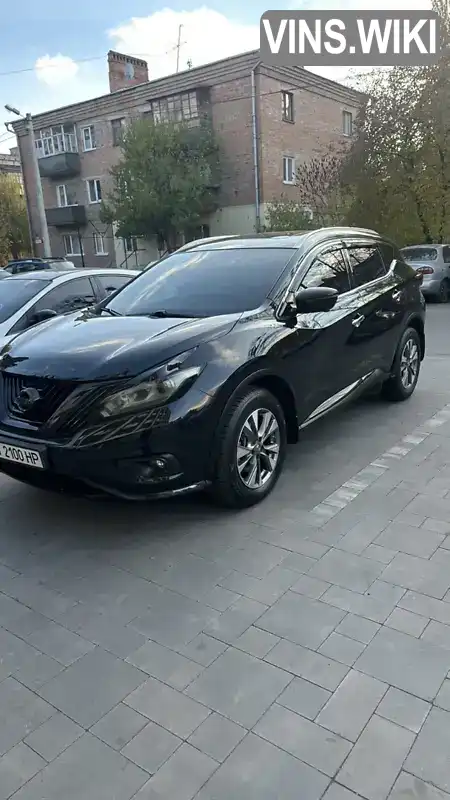 Позашляховик / Кросовер Nissan Murano 2017 3.5 л. Автомат обл. Полтавська, Полтава - Фото 1/21