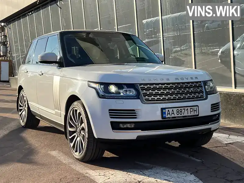 Позашляховик / Кросовер Land Rover Range Rover 2017 4.37 л. Автомат обл. Київська, Київ - Фото 1/21