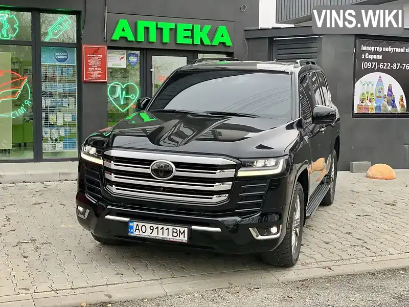 Позашляховик / Кросовер Toyota Land Cruiser 2021 3.45 л. обл. Закарпатська, Виноградів - Фото 1/21