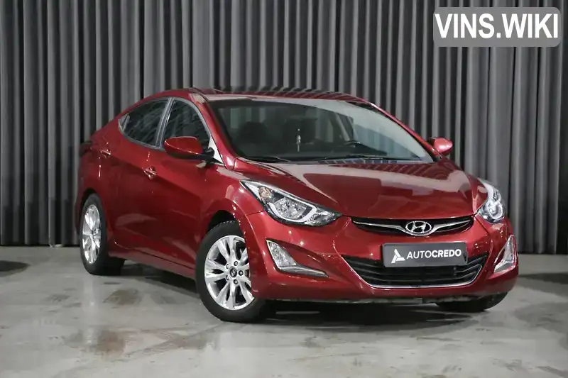 Седан Hyundai Elantra 2014 1.8 л. Автомат обл. Київська, Київ - Фото 1/21