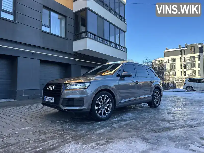 Позашляховик / Кросовер Audi Q7 2017 2.97 л. Автомат обл. Тернопільська, Тернопіль - Фото 1/21