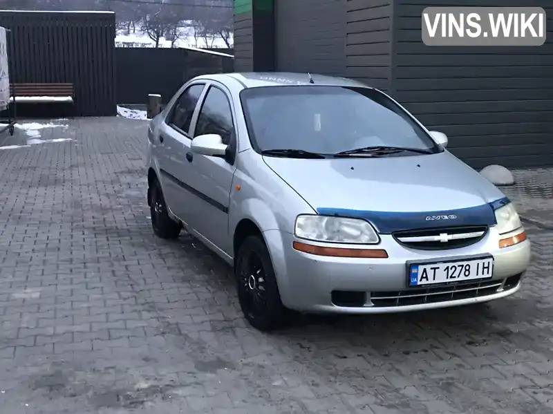 Седан Chevrolet Aveo 2004 1.5 л. Ручна / Механіка обл. Івано-Франківська, Коломия - Фото 1/9