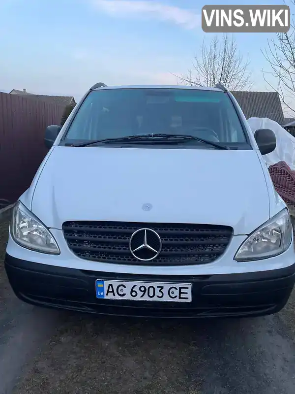 Мінівен Mercedes-Benz Vito 2003 2.2 л. Ручна / Механіка обл. Волинська, Любешів - Фото 1/13