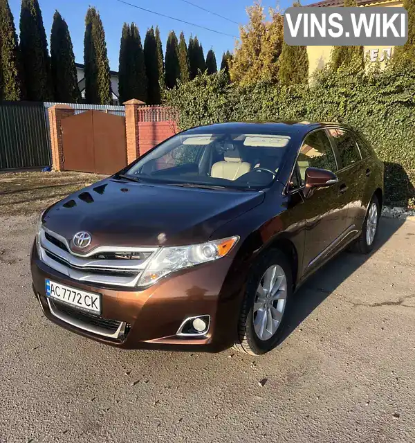 Позашляховик / Кросовер Toyota Venza 2014 2.67 л. Автомат обл. Волинська, location.city.volodymyr - Фото 1/21