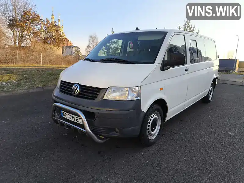 Мінівен Volkswagen Transporter 2005 2.46 л. обл. Волинська, Ковель - Фото 1/21