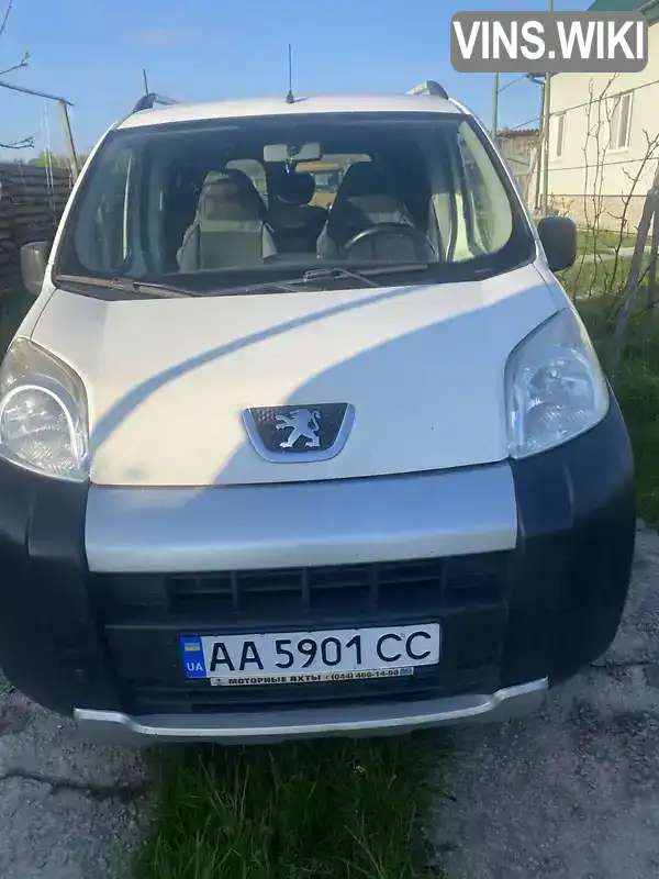 Мінівен Peugeot Bipper 2009 1.36 л. Ручна / Механіка обл. Київська, Київ - Фото 1/3