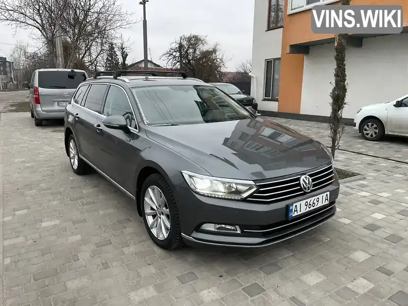 Універсал Volkswagen Passat 2016 1.97 л. Робот обл. Київська, Бориспіль - Фото 1/13