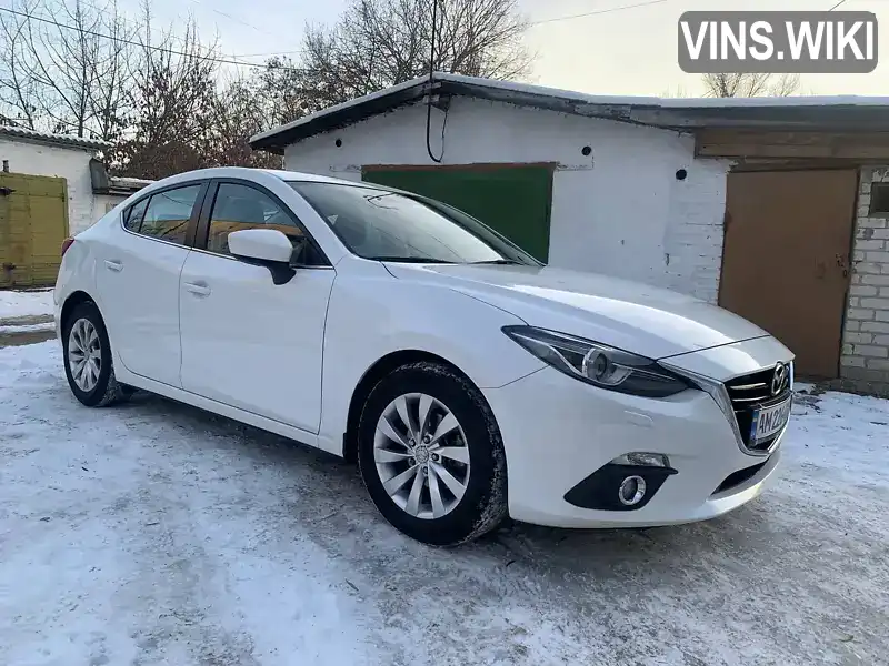 Седан Mazda 3 2016 1.5 л. Автомат обл. Житомирська, Житомир - Фото 1/13