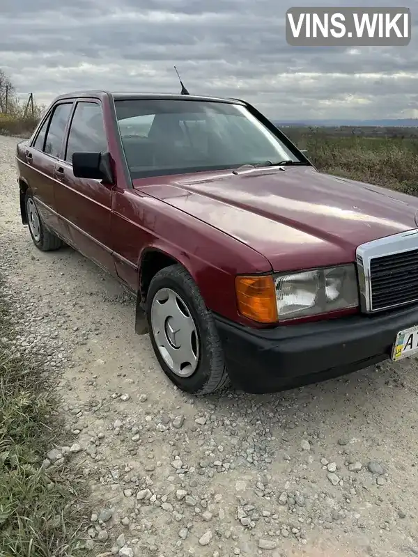 Седан Mercedes-Benz 190 1988 2.5 л. Ручна / Механіка обл. Івано-Франківська, Коломия - Фото 1/6