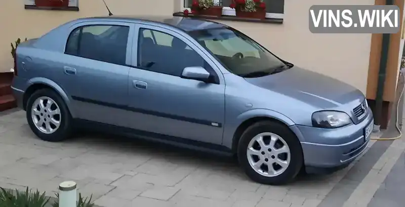 Хэтчбек Opel Astra 2003 1.6 л. Ручная / Механика обл. Львовская, Самбор - Фото 1/14