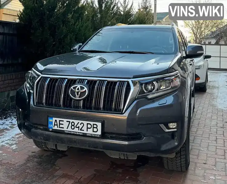 Позашляховик / Кросовер Toyota Land Cruiser Prado 2021 2.76 л. Автомат обл. Дніпропетровська, Новомосковськ - Фото 1/12