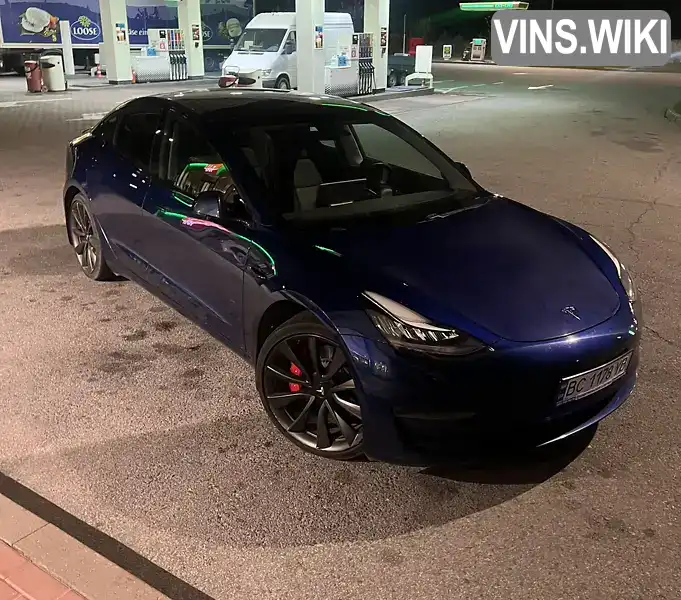 5YJ3E1EC5LF713313 Tesla Model 3 2020 Седан  Фото 2