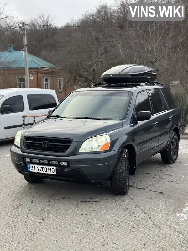 Позашляховик / Кросовер Honda Pilot 2005 3.47 л. Автомат обл. Полтавська, Полтава - Фото 1/13