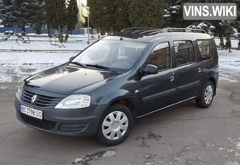 Універсал Renault Logan 2012 1.6 л. Ручна / Механіка обл. Рівненська, Рівне - Фото 1/21