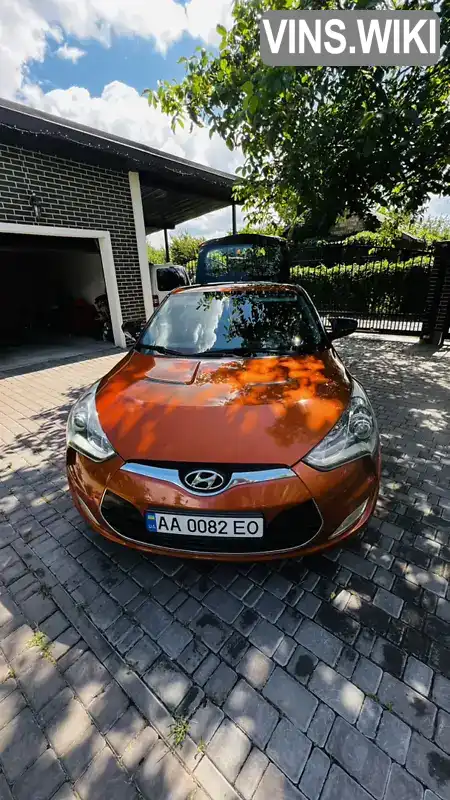 Хетчбек Hyundai Veloster 2011 1.59 л. Автомат обл. Київська, Київ - Фото 1/21