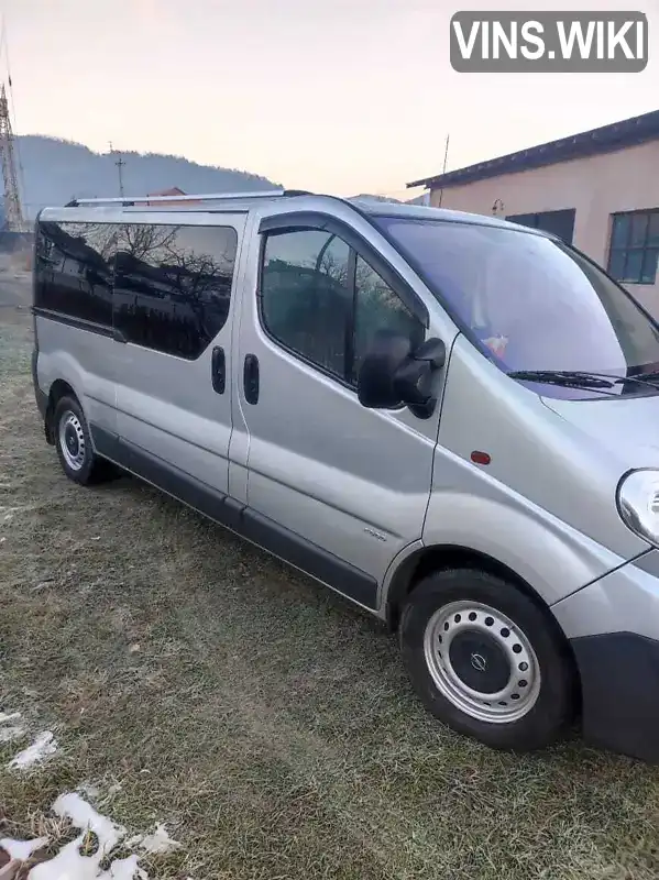 Мінівен Opel Vivaro 2007 2.5 л. Ручна / Механіка обл. Закарпатська, Ужгород - Фото 1/9