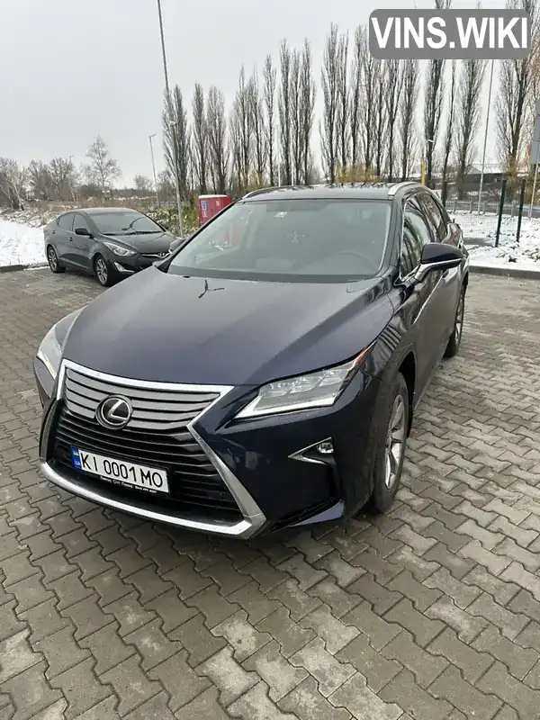 Внедорожник / Кроссовер Lexus RX 2019 2 л. Автомат обл. Киевская, Борисполь - Фото 1/9