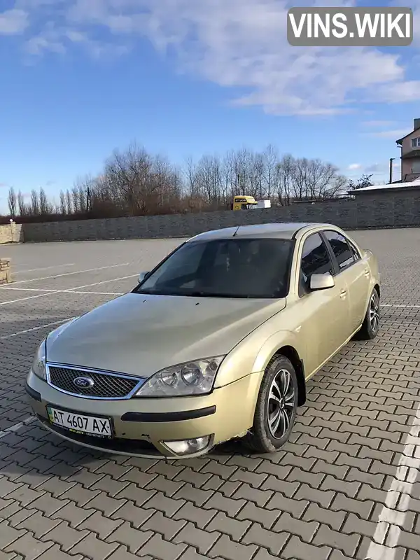 Седан Ford Mondeo 2006 1.8 л. Ручна / Механіка обл. Чернівецька, Чернівці - Фото 1/12