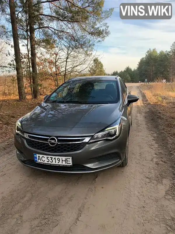 Універсал Opel Astra 2016 1.6 л. Ручна / Механіка обл. Волинська, Маневичі - Фото 1/19