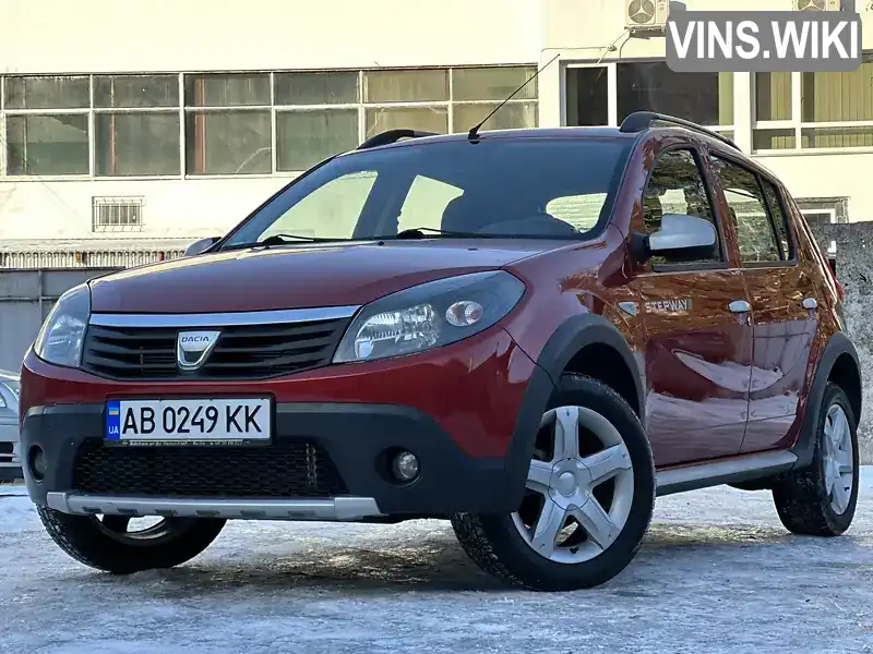 Хэтчбек Dacia Sandero 2010 1.6 л. Ручная / Механика обл. Винницкая, Винница - Фото 1/21