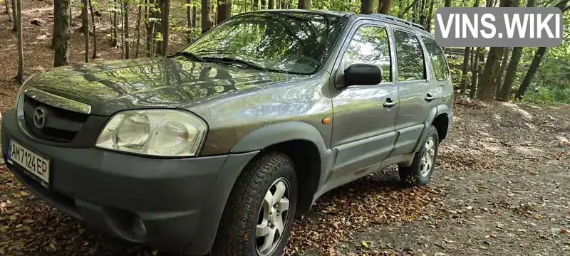 Внедорожник / Кроссовер Mazda Tribute 2001 1.99 л. Ручная / Механика обл. Житомирская, Житомир - Фото 1/7