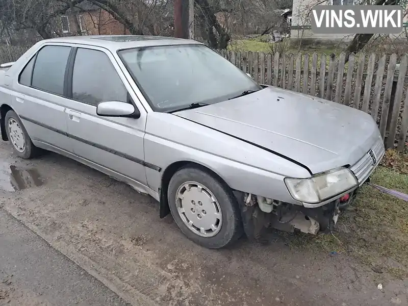 Седан Peugeot 605 1990 2.1 л. Ручна / Механіка обл. Львівська, Кам'янка-Бузька - Фото 1/14