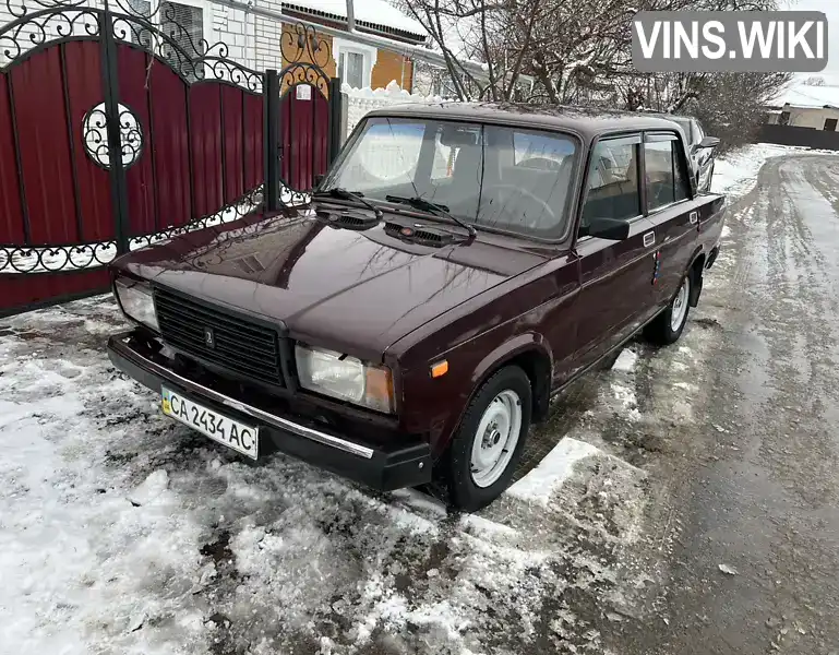 Седан ВАЗ / Lada 2107 2005 1.5 л. Ручна / Механіка обл. Вінницька, Гайсин - Фото 1/10