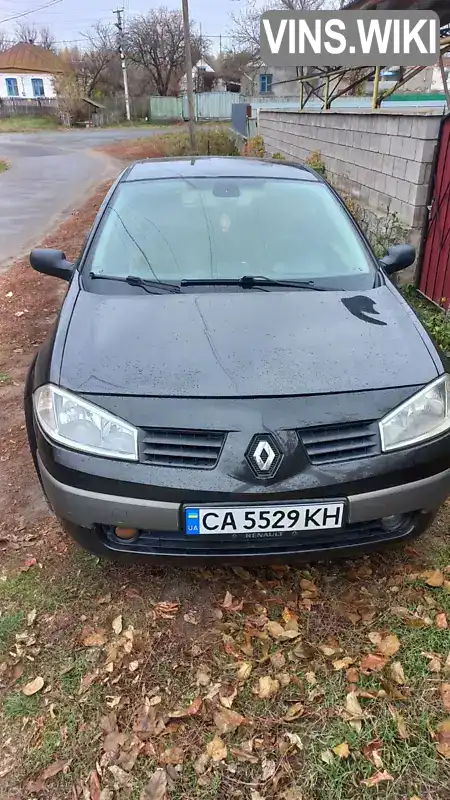 Хетчбек Renault Megane 2003 1.9 л. Ручна / Механіка обл. Черкаська, Звенигородка - Фото 1/12