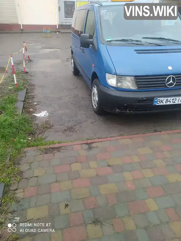 Минивэн Mercedes-Benz Vito 2002 2.15 л. обл. Ровенская, Березно - Фото 1/12