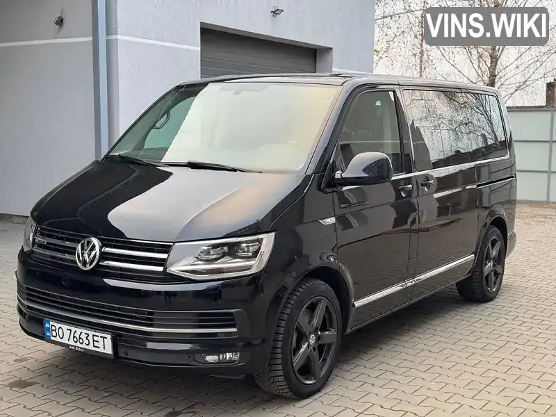 Мінівен Volkswagen Multivan 2016 1.97 л. Автомат обл. Волинська, Луцьк - Фото 1/21