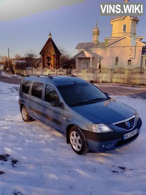 Седан Dacia Logan 2008 1.6 л. Ручная / Механика обл. Черниговская, Чернигов - Фото 1/17