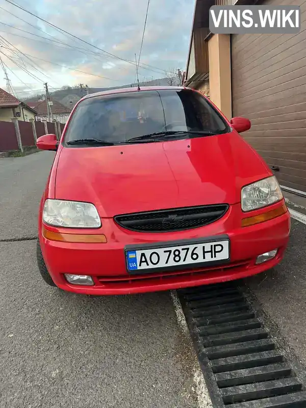 Седан Chevrolet Aveo 2005 null_content л. Ручна / Механіка обл. Закарпатська, Мукачево - Фото 1/9