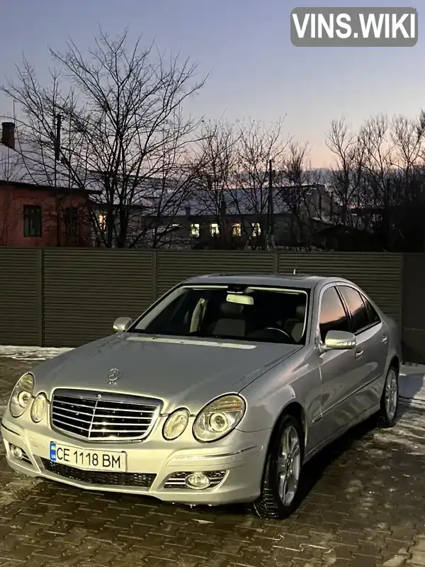 Седан Mercedes-Benz E-Class 2008 2.2 л. обл. Чернівецька, Глибока - Фото 1/21