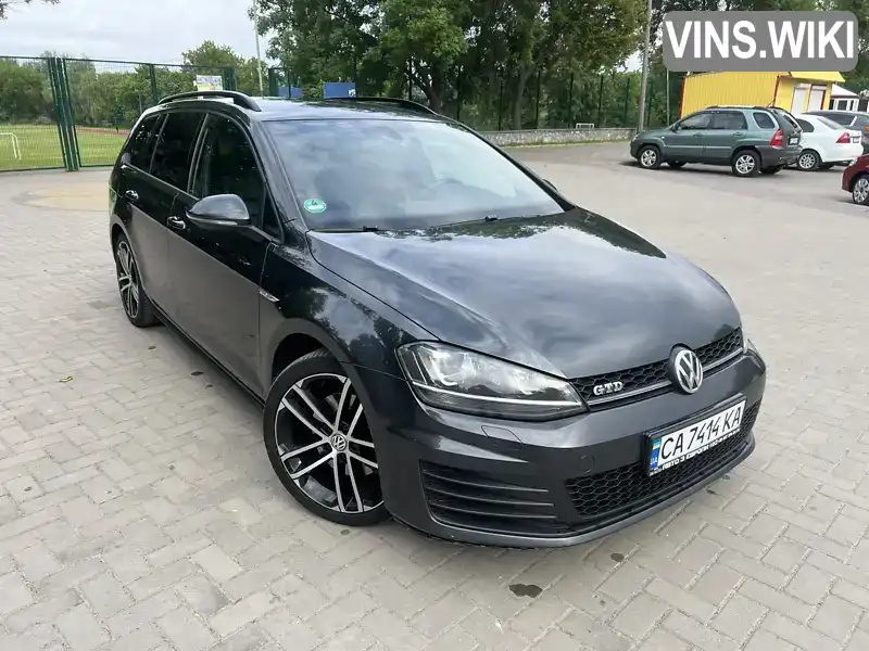 Універсал Volkswagen Golf GTD 2015 2 л. Автомат обл. Черкаська, Кам'янка - Фото 1/21