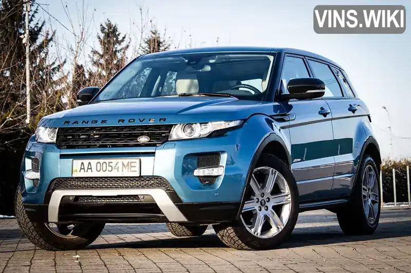 Позашляховик / Кросовер Land Rover Range Rover Evoque 2012 2 л. Автомат обл. Львівська, Львів - Фото 1/21