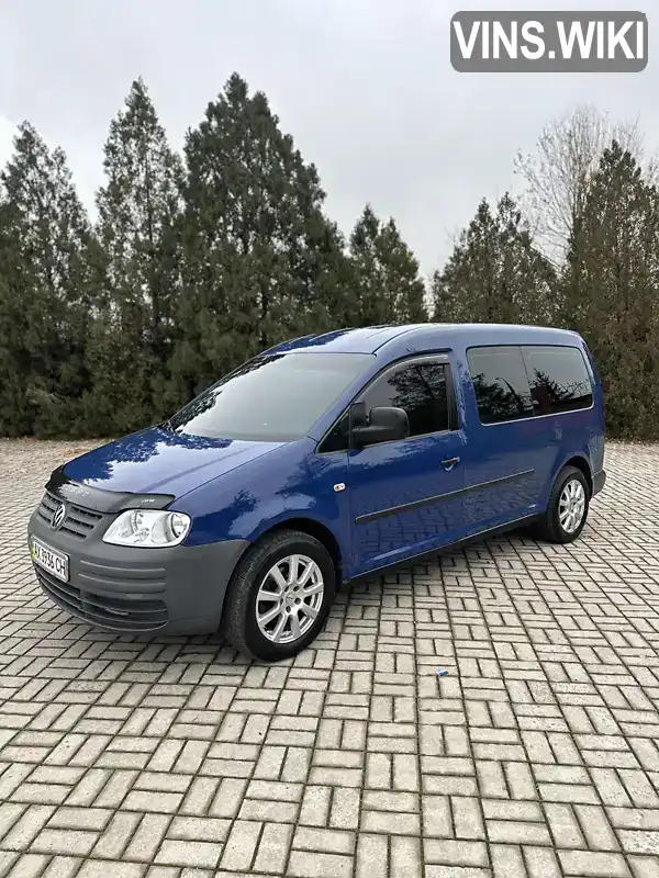 Мінівен Volkswagen Caddy 2008 1.97 л. Ручна / Механіка обл. Запорізька, Запоріжжя - Фото 1/13