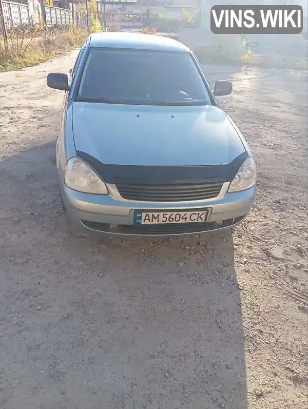 Седан ВАЗ / Lada 2170 Priora 2007 1.6 л. Ручна / Механіка обл. Житомирська, Житомир - Фото 1/6